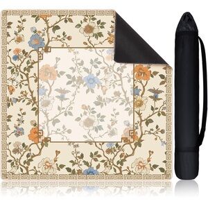 Floral Mahjong Mat